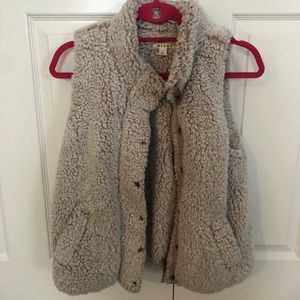 Fuzzy vest